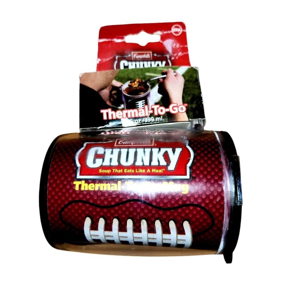 Campbell's Chunky Soup - New- Football Thermal To Go Mug‎